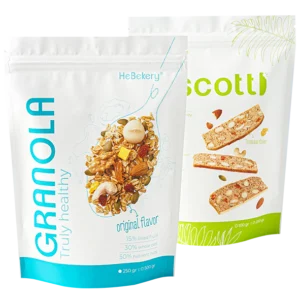Combo 250g Biscotti Trái Cây + 250g Granola Ăn Kiêng Không Đường Tinh Luyện