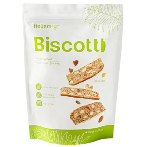 BISCOTTI Nguyên Cám Ăn Kiêng Vị Trái Cây Nhiệt Đới Hebekery